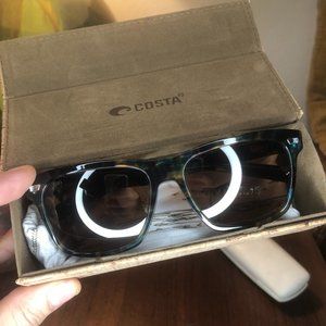 Costa Del Mar Collection ARANSAS Polarized Sunglasses - Shiny Ocean Tortoise